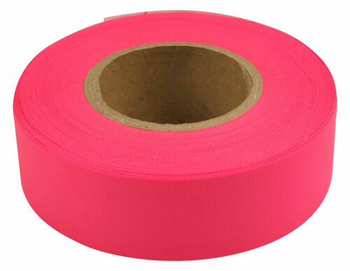 TAPE FLAG PINK 1-3/16INX150FT