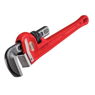 18" RED STL PIPE WRENCH
