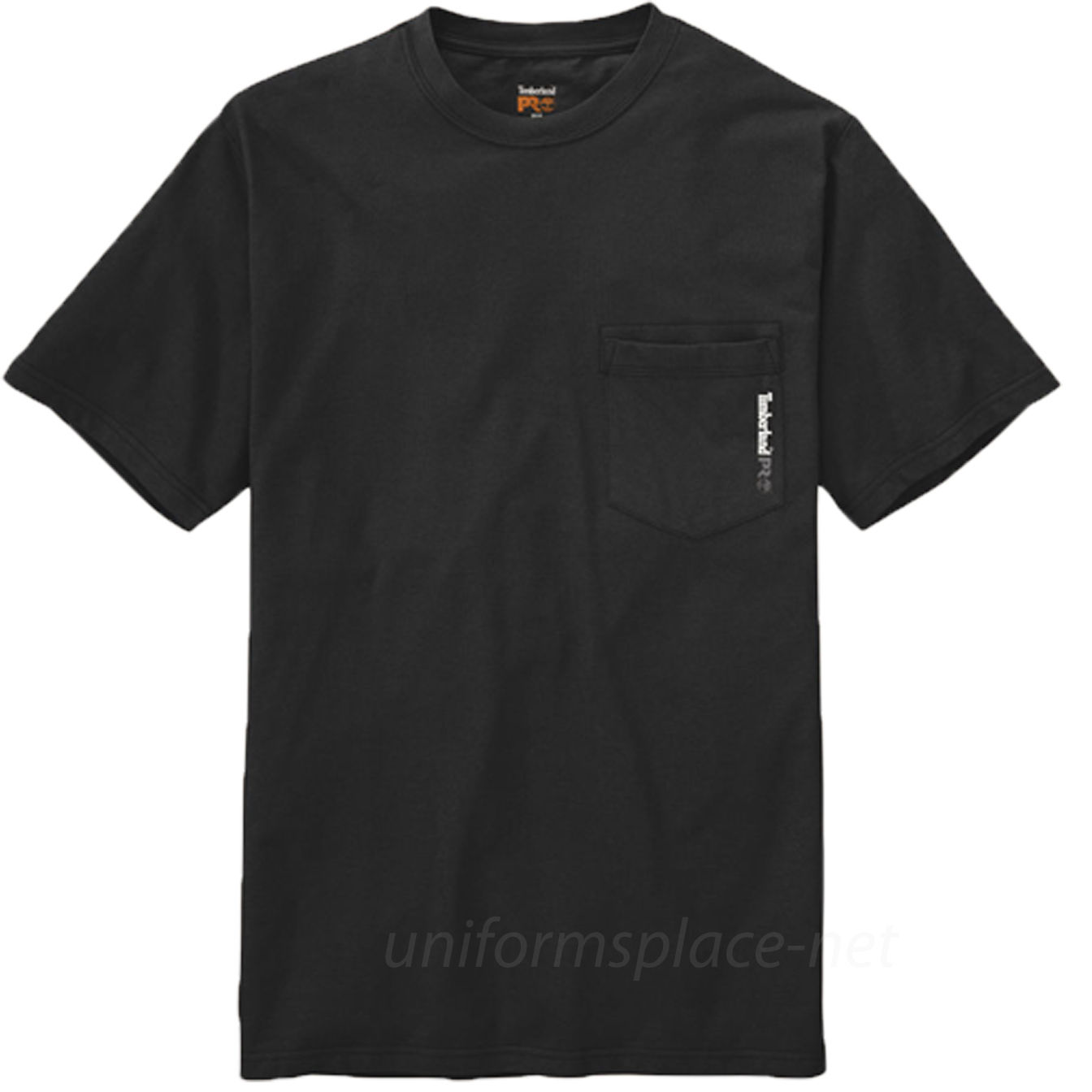 Timberland PRO Men's Black Short Sleeve Base Plate Wicking Shirt