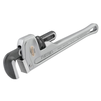 12" GREY ALUM PIPE WRENCH