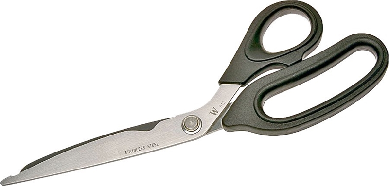 Crescent Wiss W912 Light-Weight Scissor, 10 in OAL, Stainless Steel Blade, 4-1/4 in Length of Cut, B