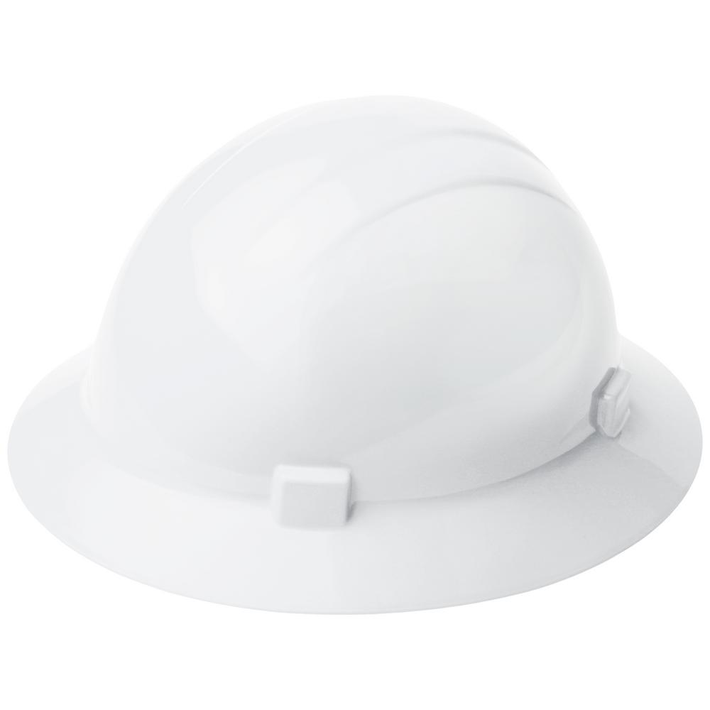 AMERICANA TYPE 2 FULL BRIM WHITE HARD HAT 20004