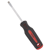 1/4" (SLOT)x4" RED/BLK SCREWDRIVER