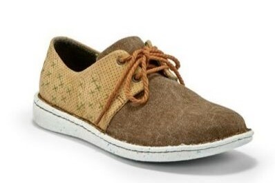 Justin Women's Cactus Tan Khaki Lace-up Shoes