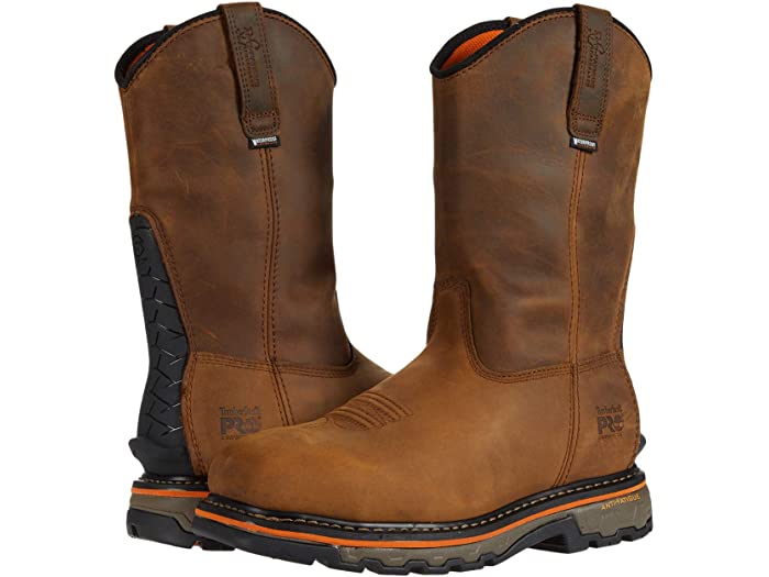 Departments - TIMBERLAND MENS TRUE-GRIT PULL ON WATERPROOF COMP TOE WORK BOOTS TB0A24BH214