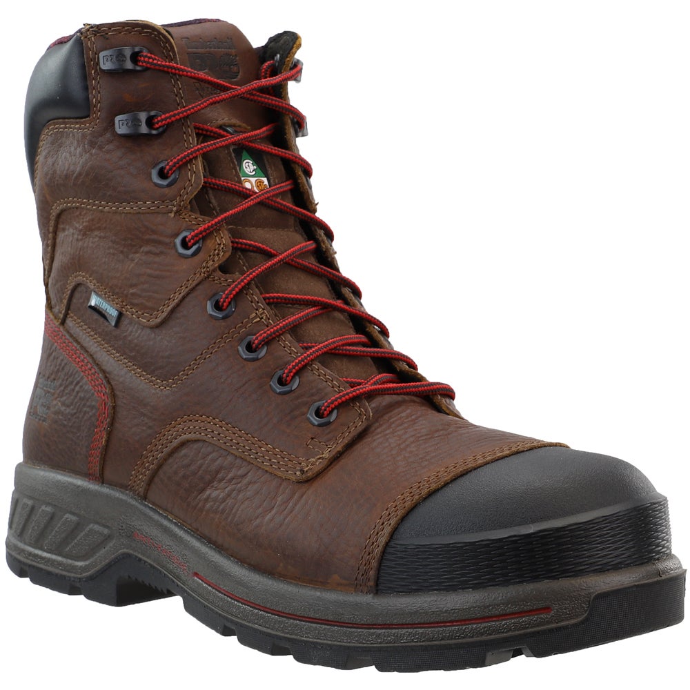 TIMBERLAND MENS ENDURANCE 8" COMP TOE WATERPROOF 600 GR INSULATED WORK BOOTS TB0A1WWE