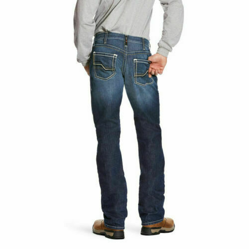 Ariat Men's FR M5 Slim DuraStretch Truckee Straight Leg Jeans