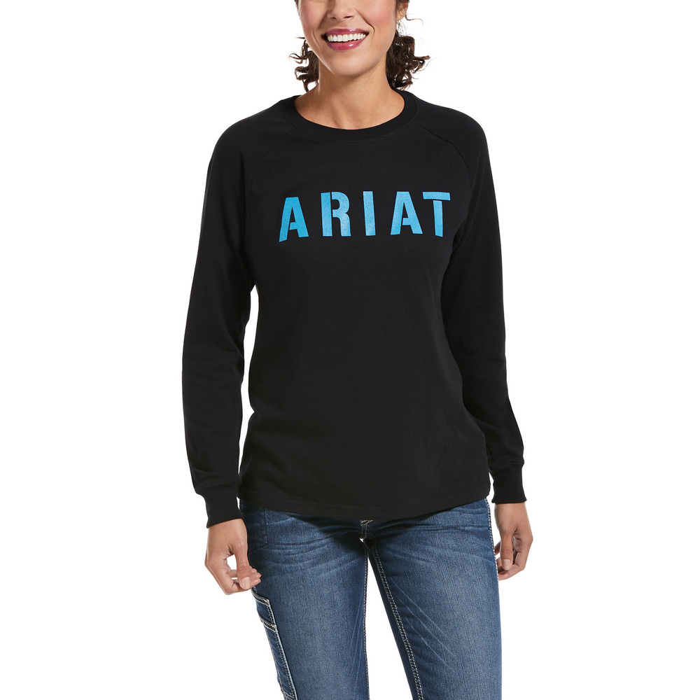 Ariat Women's Rebar Block Cotton Long Sleeve Shirt