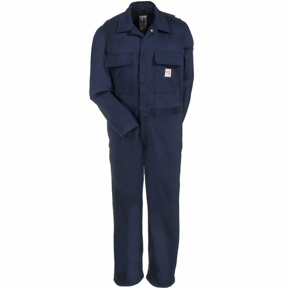 Departments - CARHARTT MENS FR TWILL CLASSIC NAVY COVERALL 101017-410