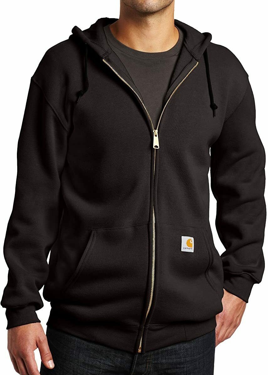 Carhartt Men's Midweight Front Zip Hooded Sweatshirt