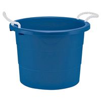 BUCKET UTL PLST W/ROPE HDL 19G