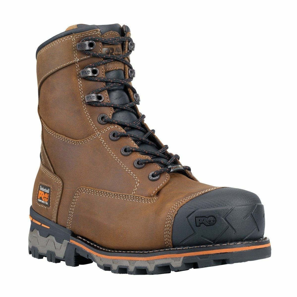 TIMBERLAND 8" BOONDOCK SOFT TOE WATERPROOF INSULATED WORK BOOTS TB089635