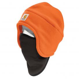 HIVIZ ORNGE 2 IN 1 FLEECE HAT