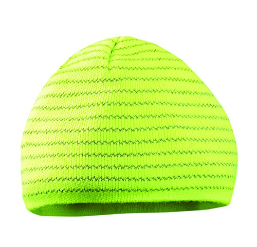 MULTI BANDED REFLECTIV BEANIE