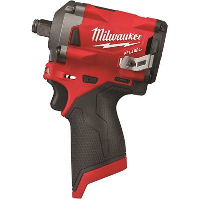 Milwaukee M12 FUEL 12-Volt Lithium-Ion Brushless Cordless Stubby 1/2 in. Impact Wrench (Tool-Only)