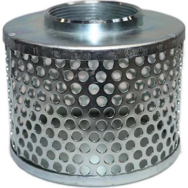 3"RND HOLE STEEL STRAINER