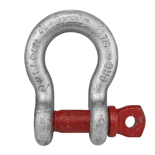 9-1/2TON 1-1/8" SCREW PIN SHACKL