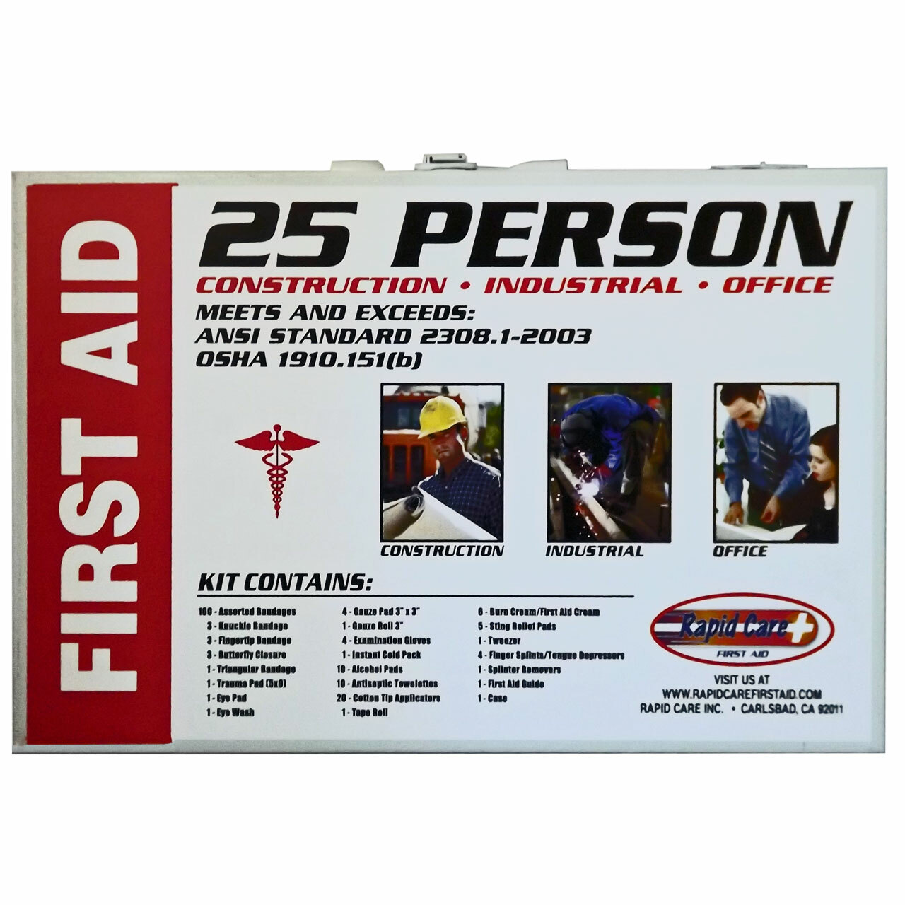 25 MAN FIRST AID KIT