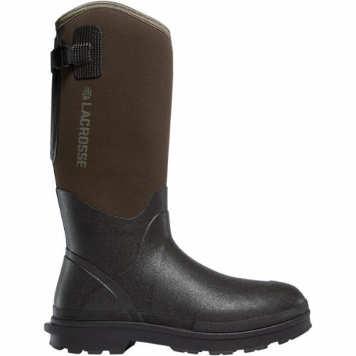 Lacrosse Men's 14" Alpha Range Brown Waterproof Rubber Boots