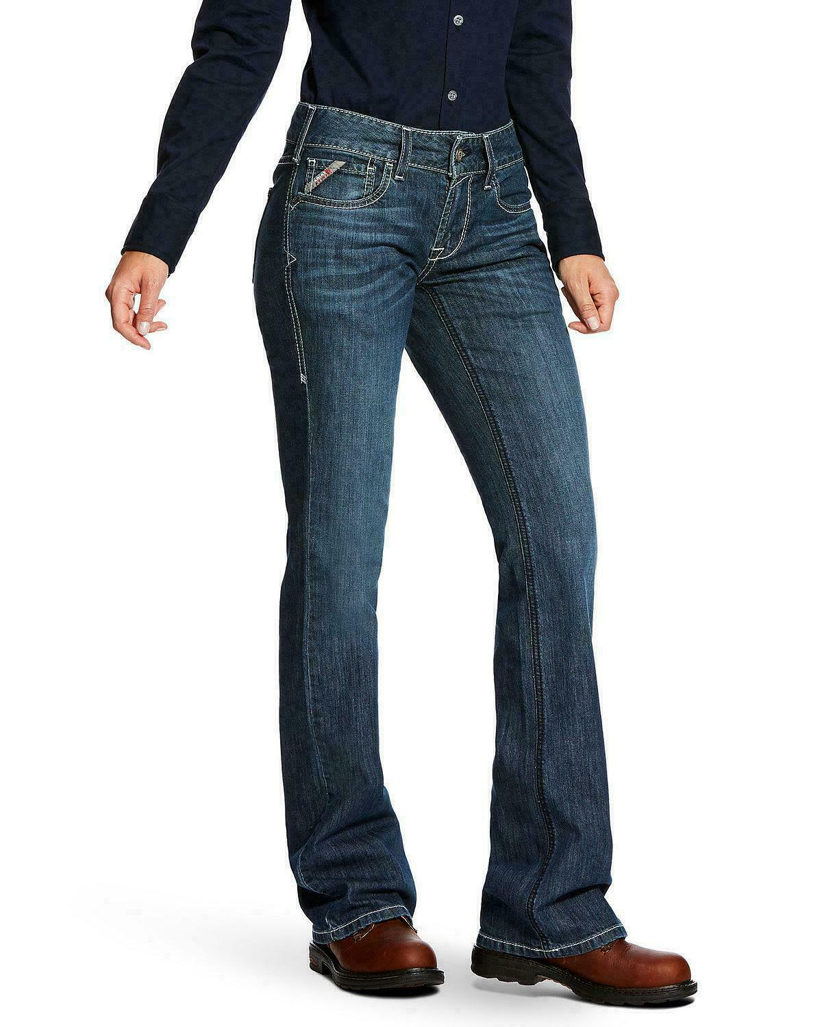 Ariat Women's FR Mid Rise DuraStretch Ella Jean