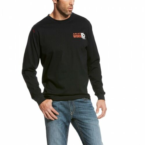 Ariat Men's FR Firebird Long Sleeve Black Shirt