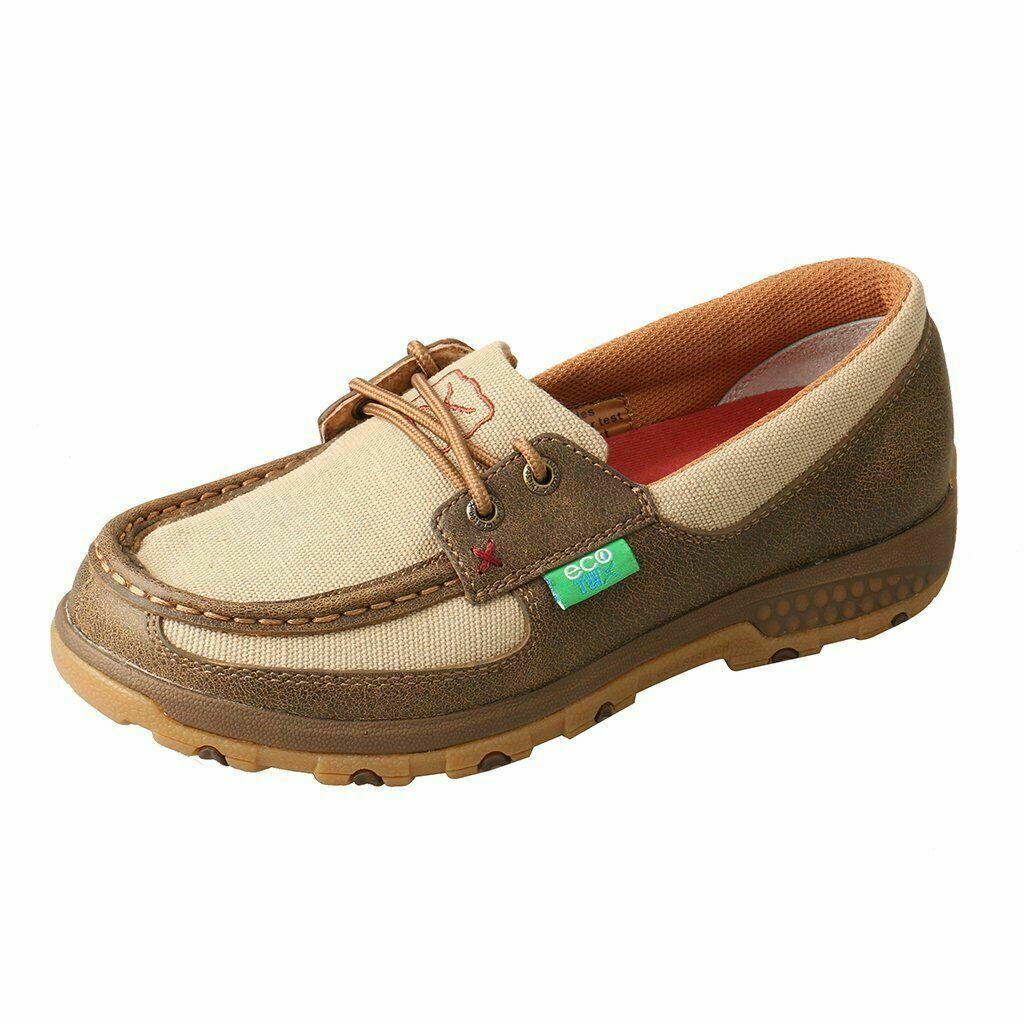 twisted x women's driving mocs bomber