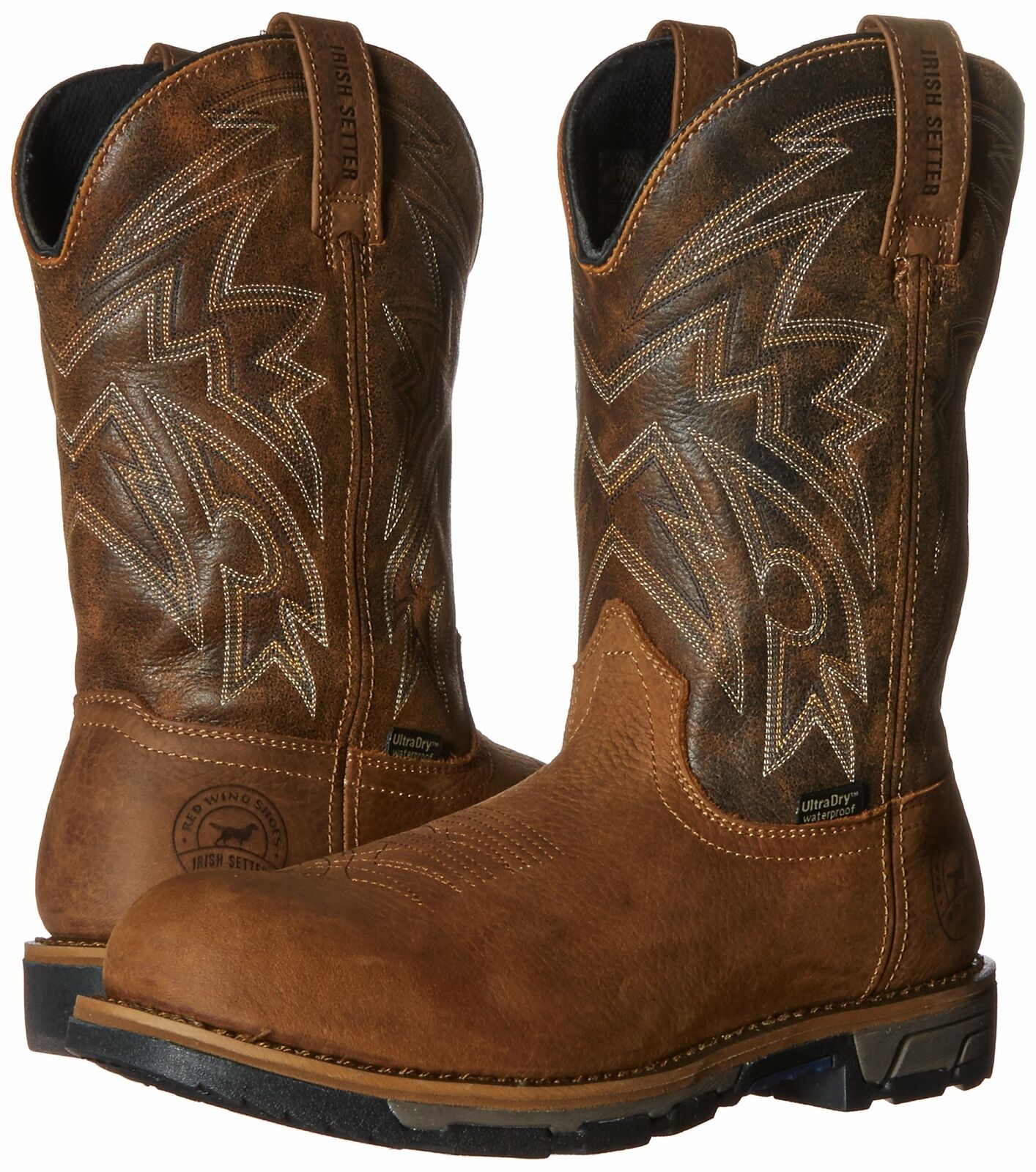 Irish Setter Men's 11" Marshall Waterproof Steel Toe Pull-On Boots