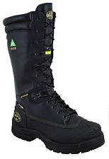 Oliver Men's 14" Black Steel Toe Leather Mining Work Boots