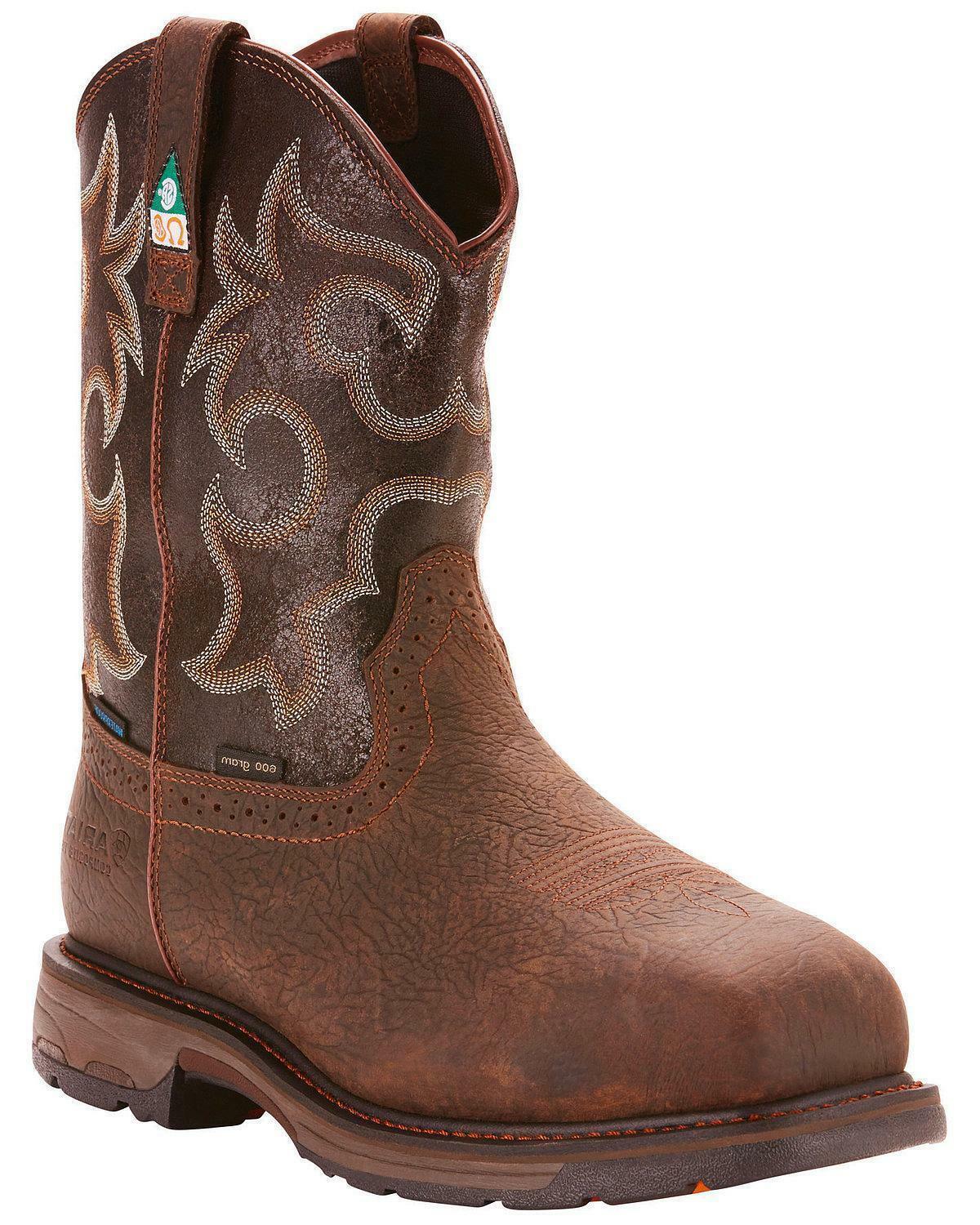 Ariat Men's Workhog H20 Insulated Comp Toe Work Boots