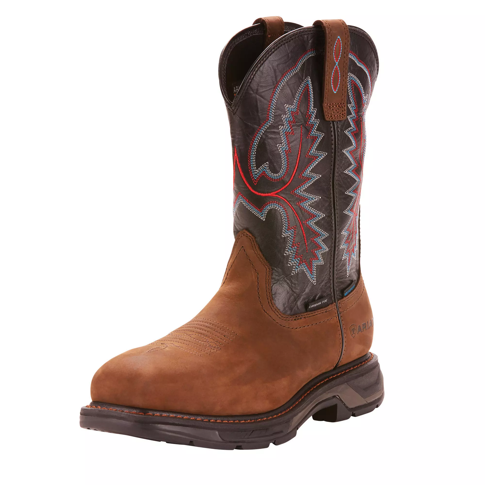 workhog xt wide square toe waterproof carbon toe work boot